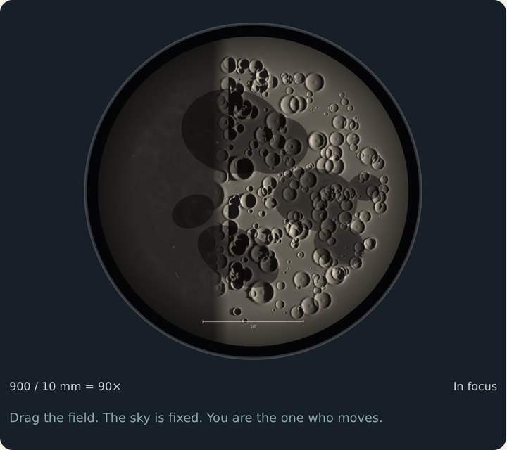 The Moon at 90x.